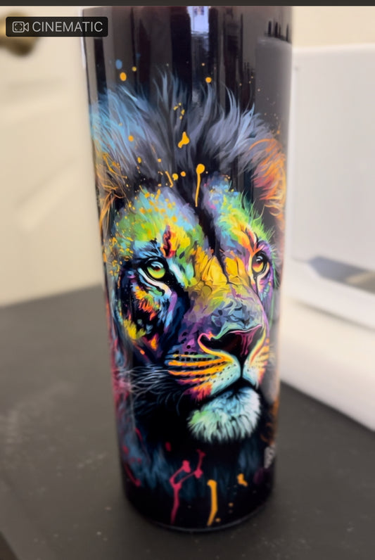 20 onz Lion Tumbler